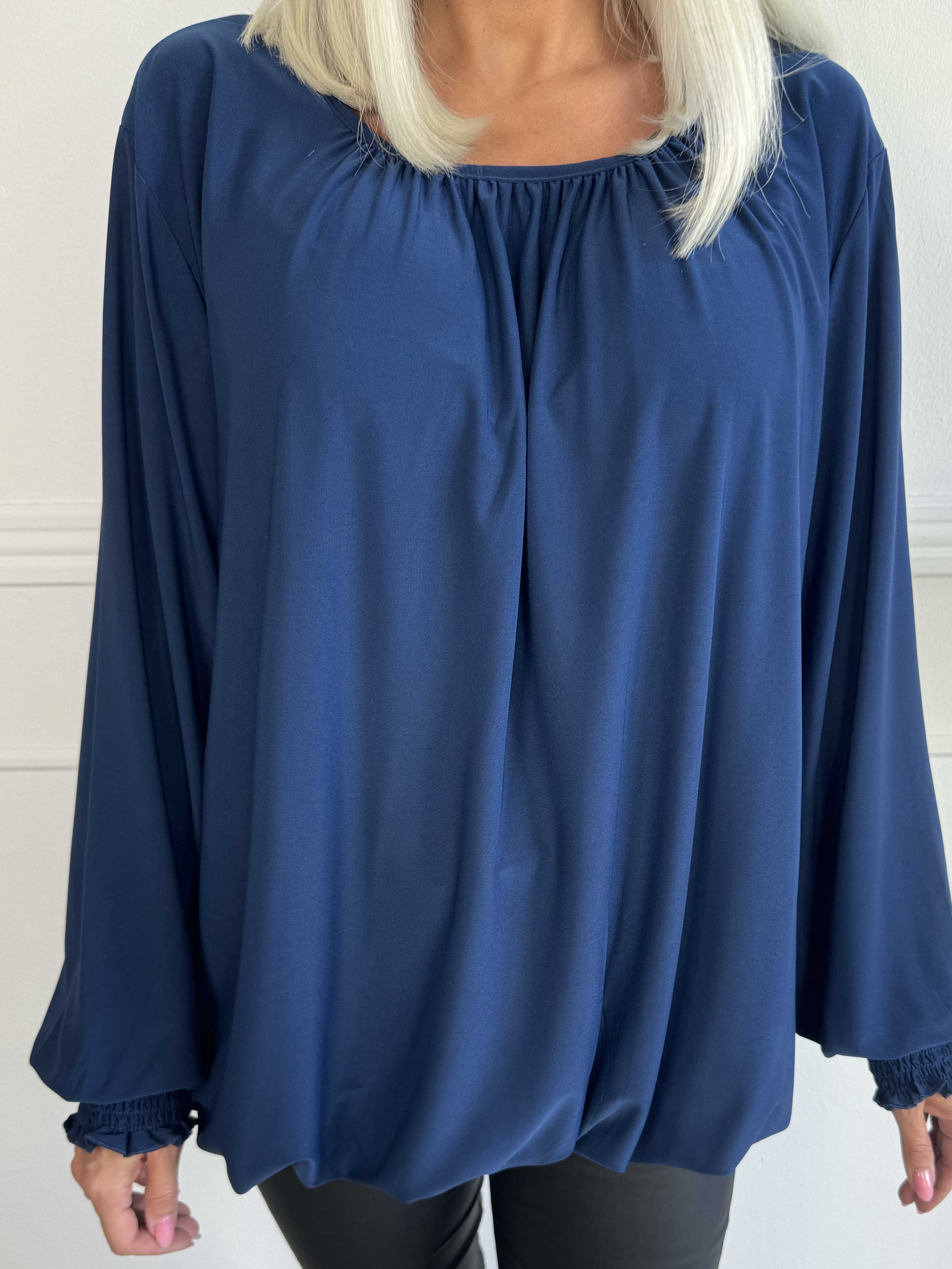 Miracle Plain Shirt L/S - Blus med resår och långa ärmar